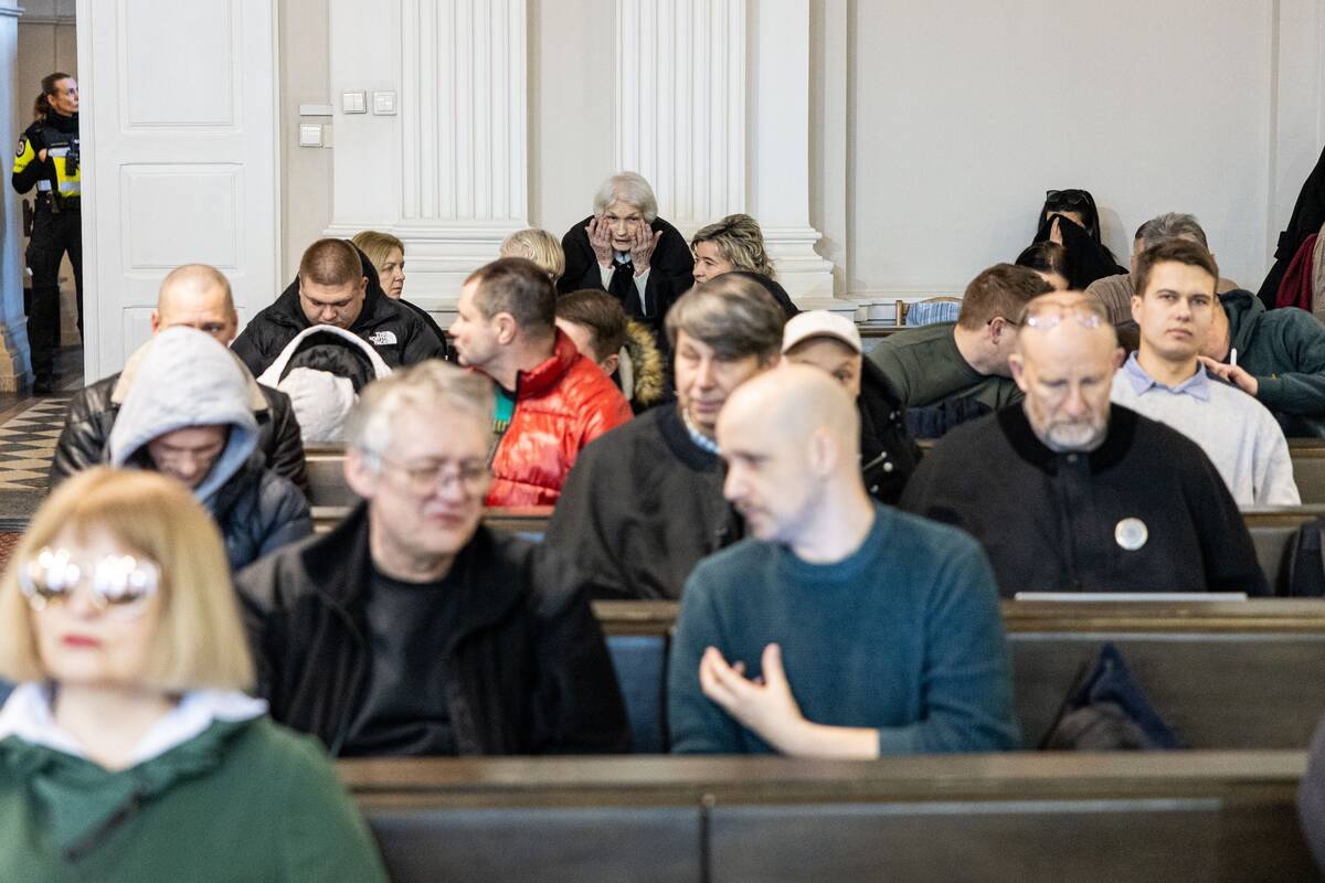 Riaušių prie Seimo bylos nagrinėjimas Vilniaus apygardos teisme