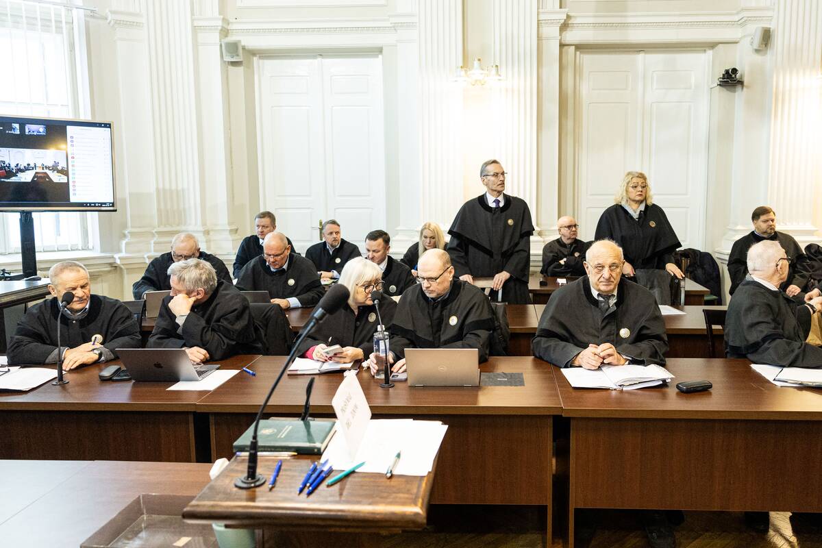 Riaušių prie Seimo bylos nagrinėjimas Vilniaus apygardos teisme