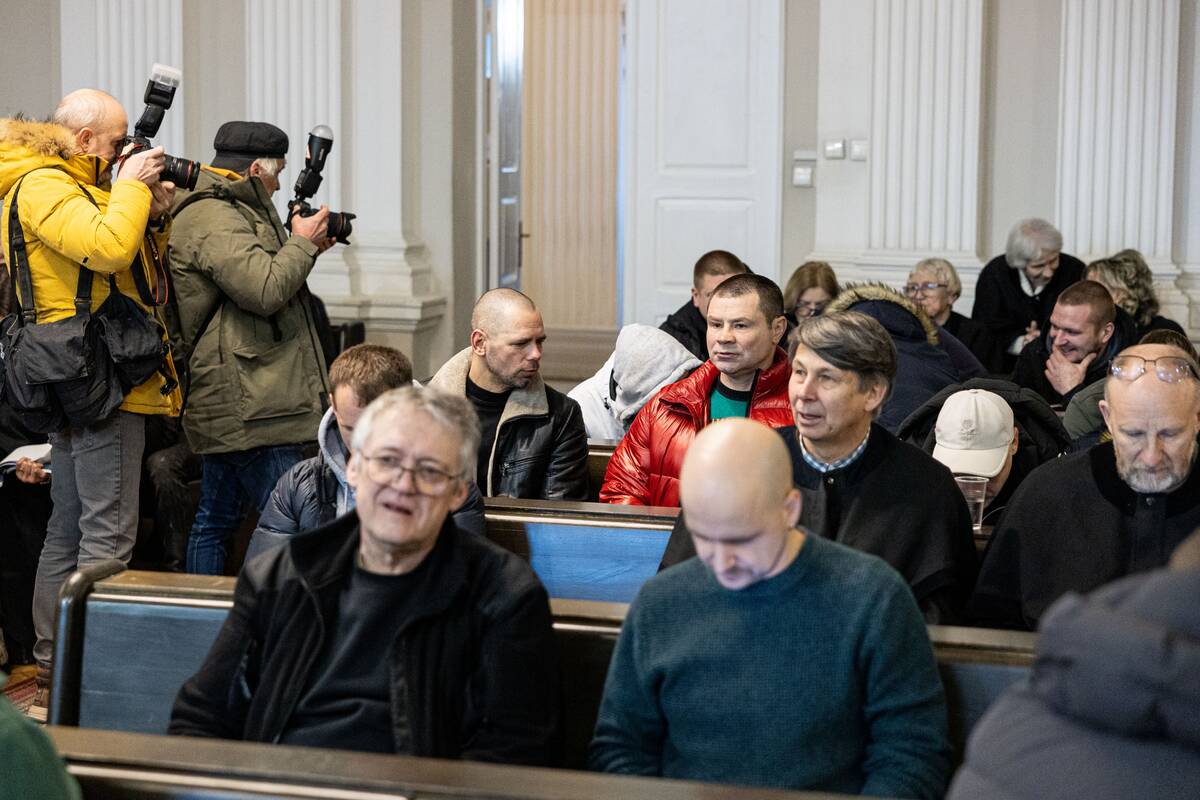 Riaušių prie Seimo bylos nagrinėjimas Vilniaus apygardos teisme