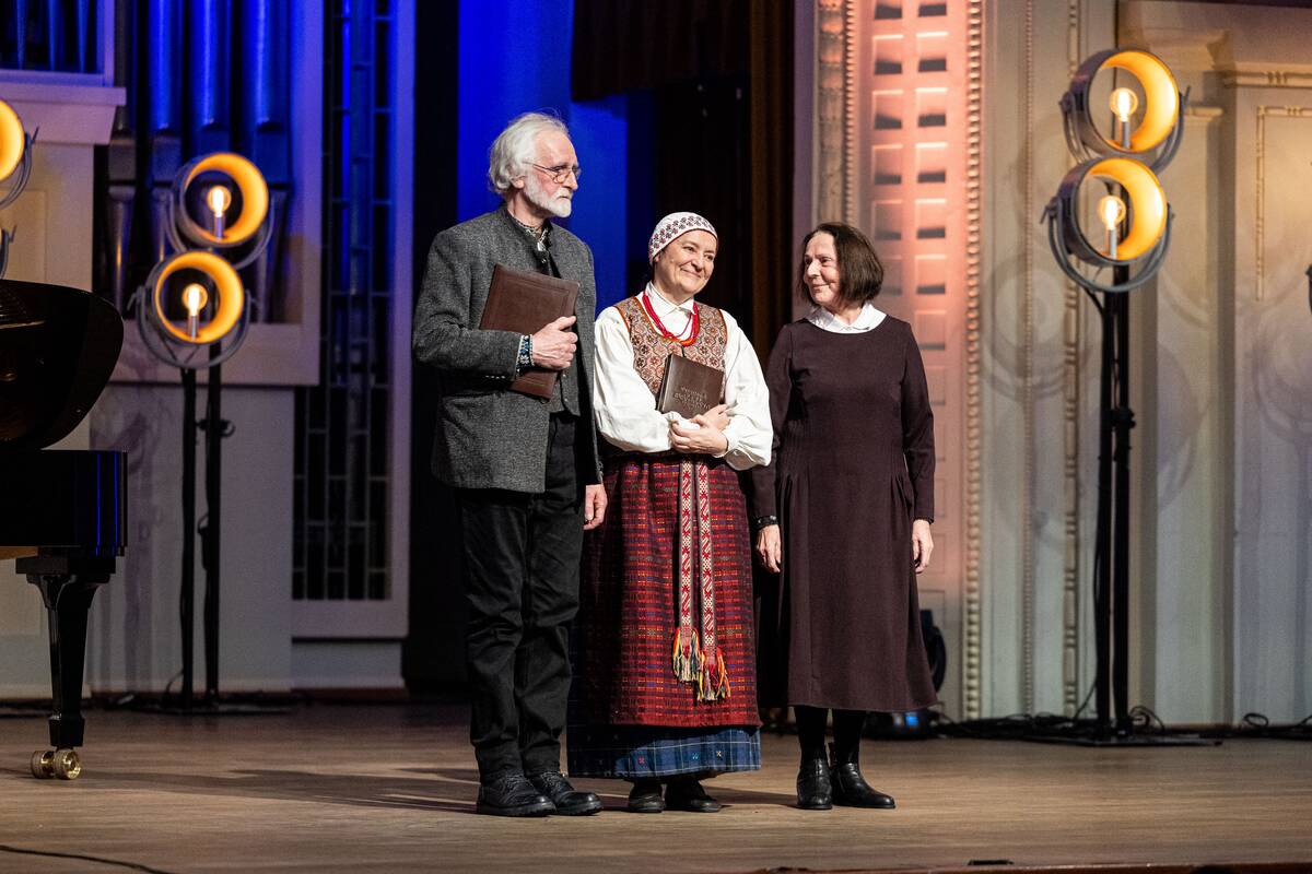 Filharmonijoje įteiktos Nacionalinės premijos