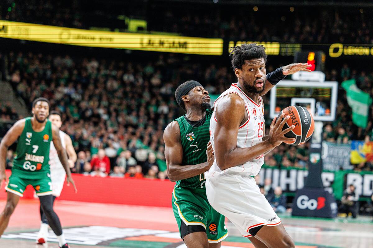 Eurolyga: Kauno „Žalgiris“ – Tel Avivo „Hapoel“ 93:82