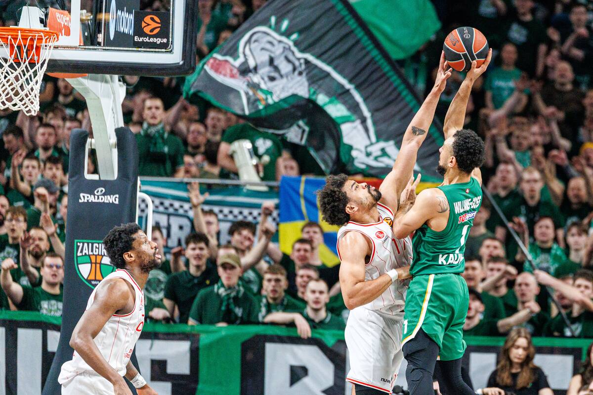 Eurolyga: Kauno „Žalgiris“ – Tel Avivo „Hapoel“ 93:82
