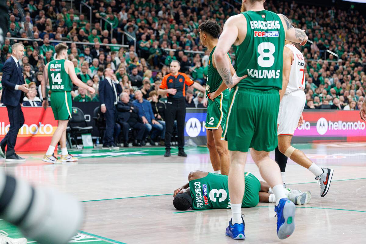 Eurolyga: Kauno „Žalgiris“ – Tel Avivo „Hapoel“ 93:82