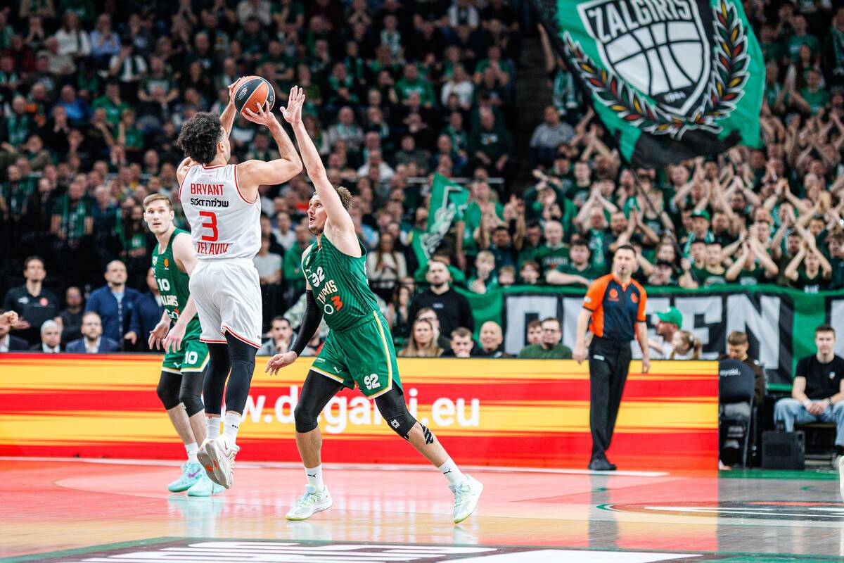 Eurolyga: Kauno „Žalgiris“ – Tel Avivo „Hapoel“ 93:82