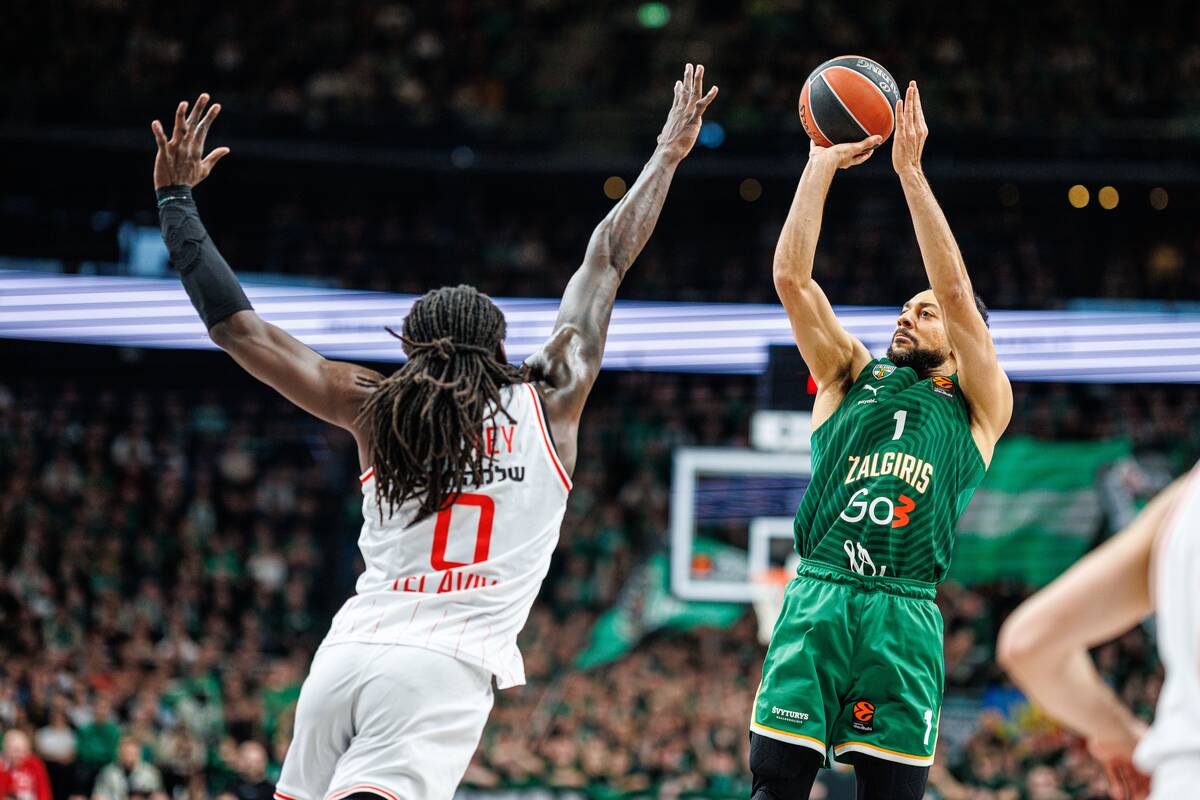 Eurolyga: Kauno „Žalgiris“ – Tel Avivo „Hapoel“ 93:82