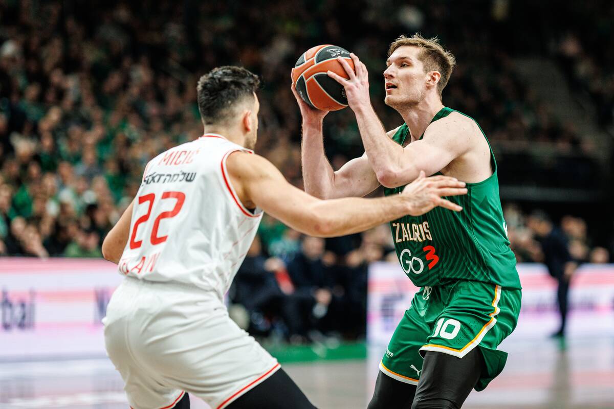 Eurolyga: Kauno „Žalgiris“ – Tel Avivo „Hapoel“ 93:82