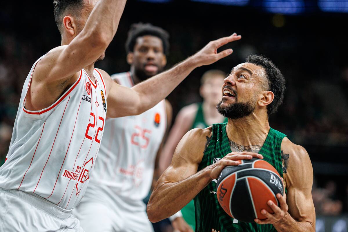 Eurolyga: Kauno „Žalgiris“ – Tel Avivo „Hapoel“ 93:82