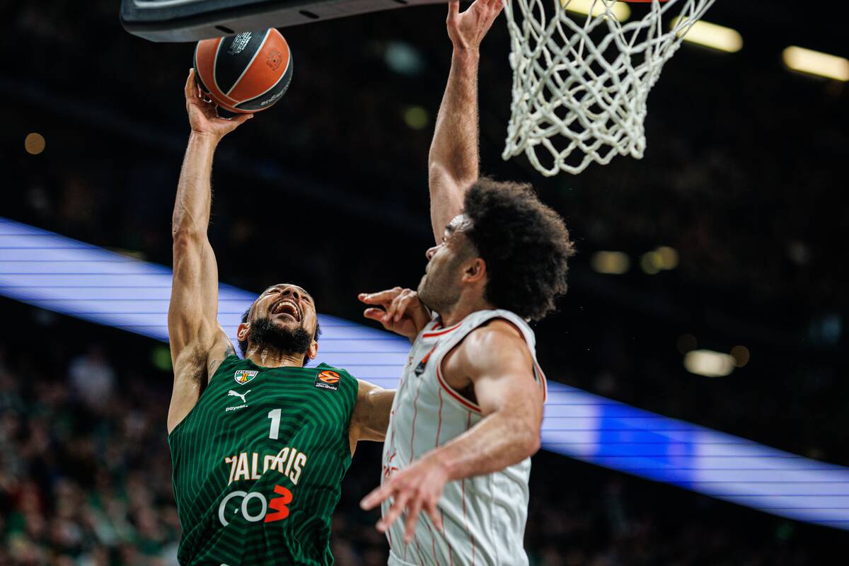 Eurolyga: Kauno „Žalgiris“ – Tel Avivo „Hapoel“ 93:82