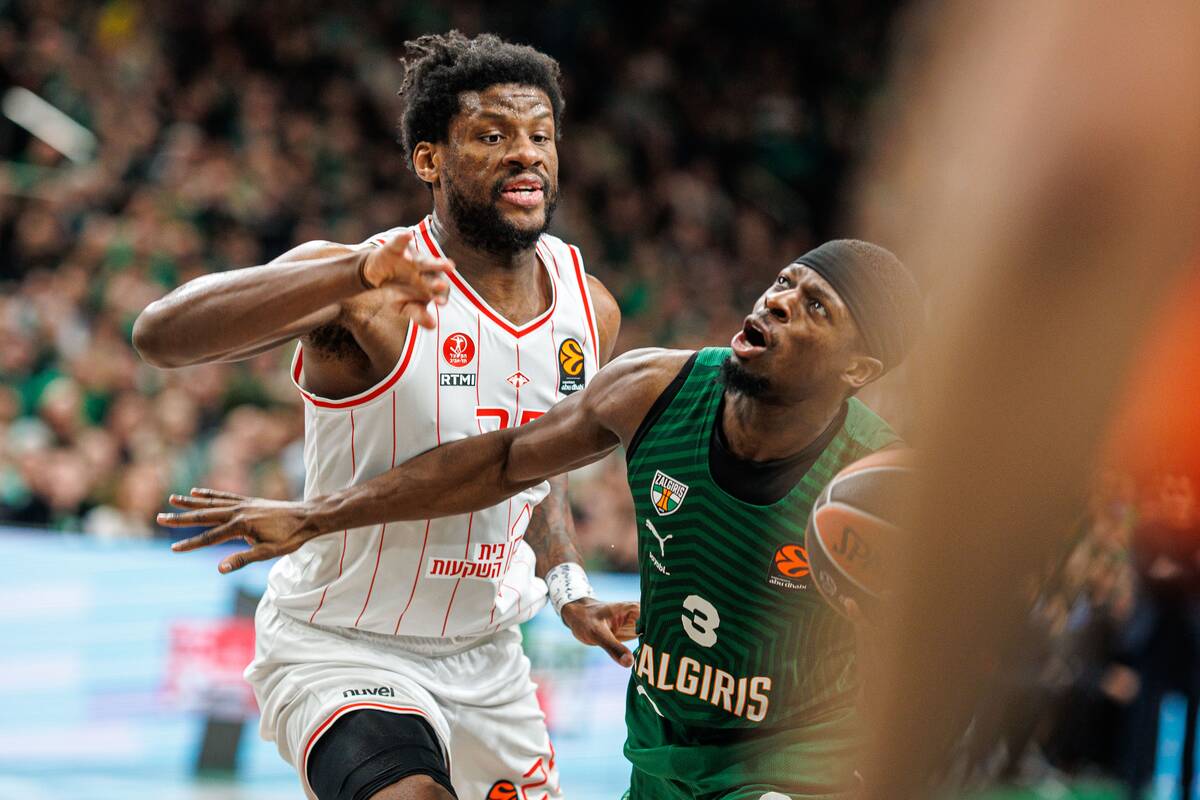 Eurolyga: Kauno „Žalgiris“ – Tel Avivo „Hapoel“ 93:82