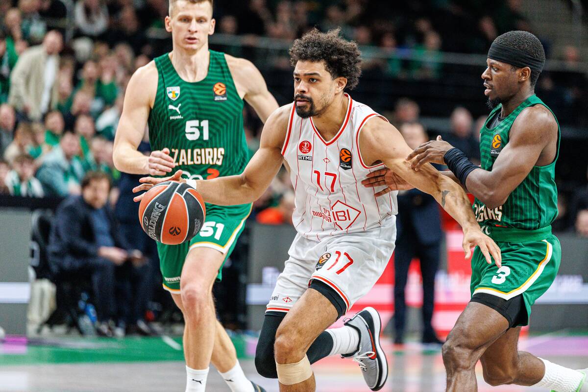 Eurolyga: Kauno „Žalgiris“ – Tel Avivo „Hapoel“ 93:82