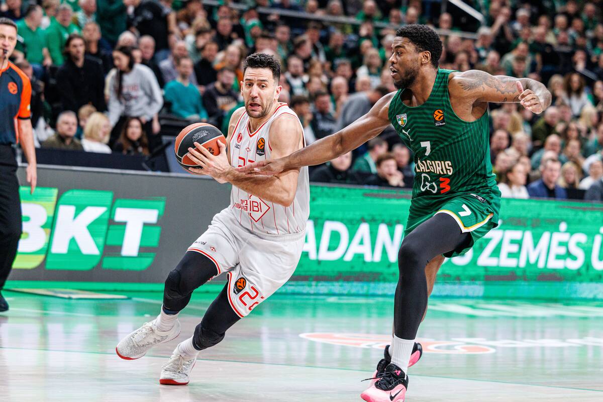 Eurolyga: Kauno „Žalgiris“ – Tel Avivo „Hapoel“ 93:82