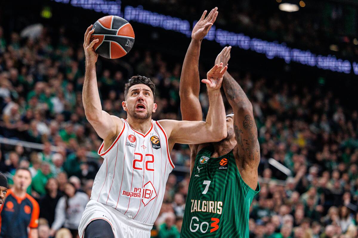 Eurolyga: Kauno „Žalgiris“ – Tel Avivo „Hapoel“ 93:82
