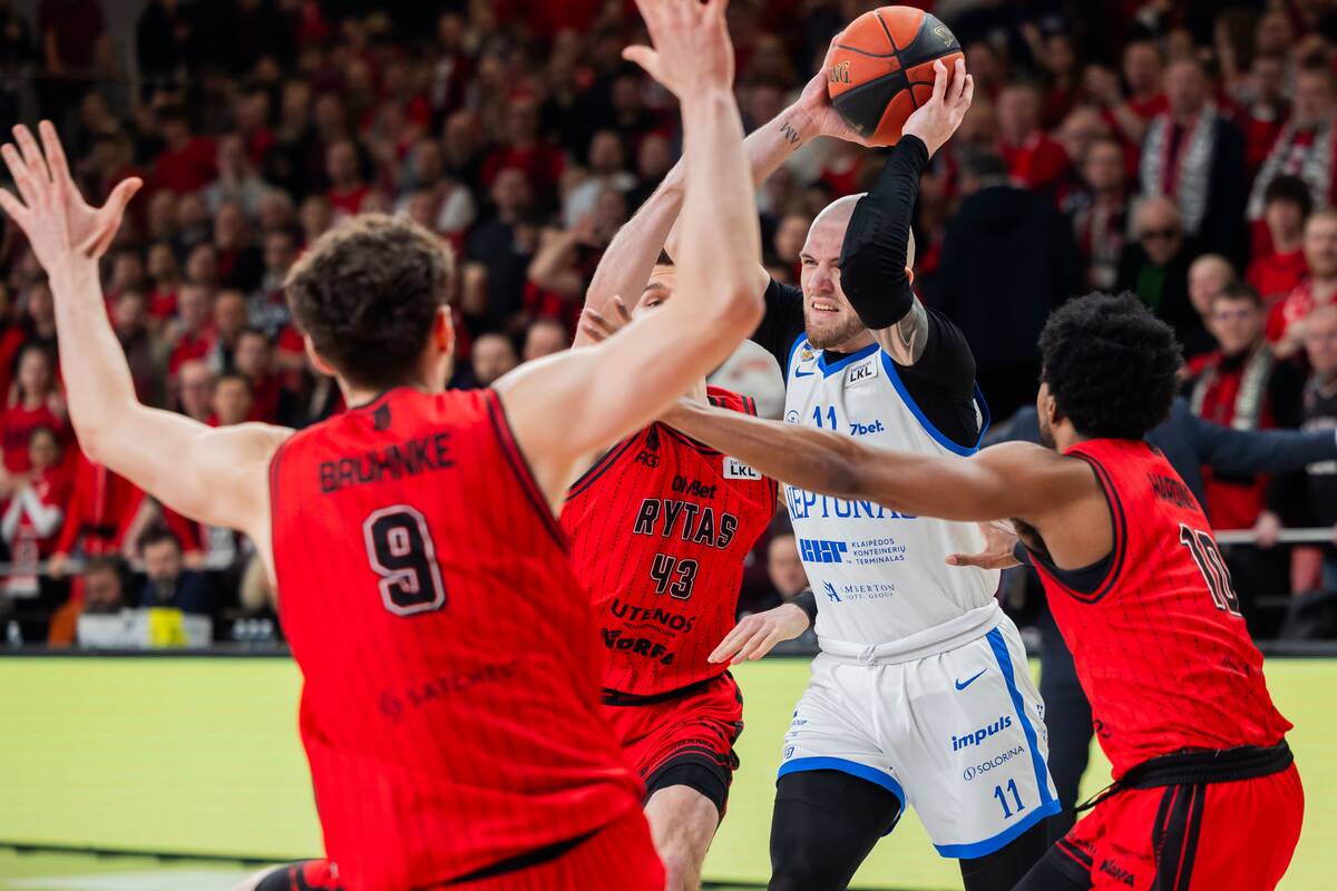 LKL rungtynės: Vilniaus „Rytas“ – Klaipėdos „Neptūnas“