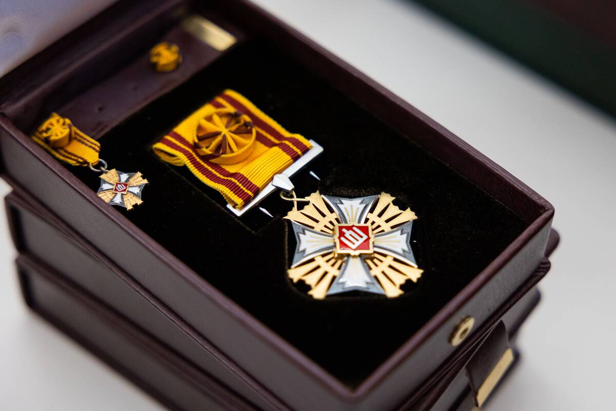 Valstybės apdovanojimų įteikimo ceremonija