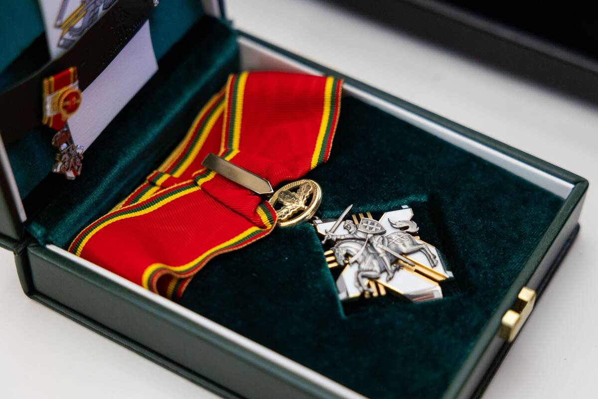 Valstybės apdovanojimų įteikimo ceremonija