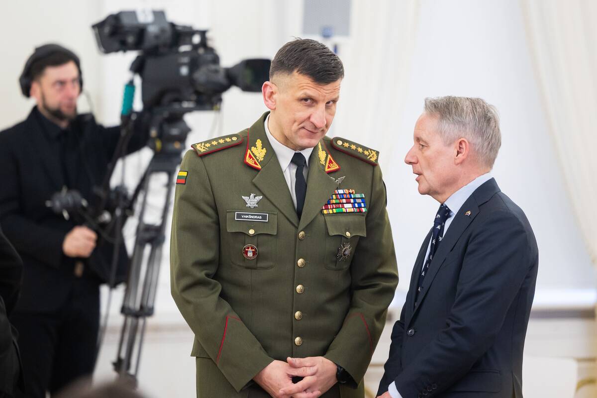 Valstybės apdovanojimų įteikimo ceremonija