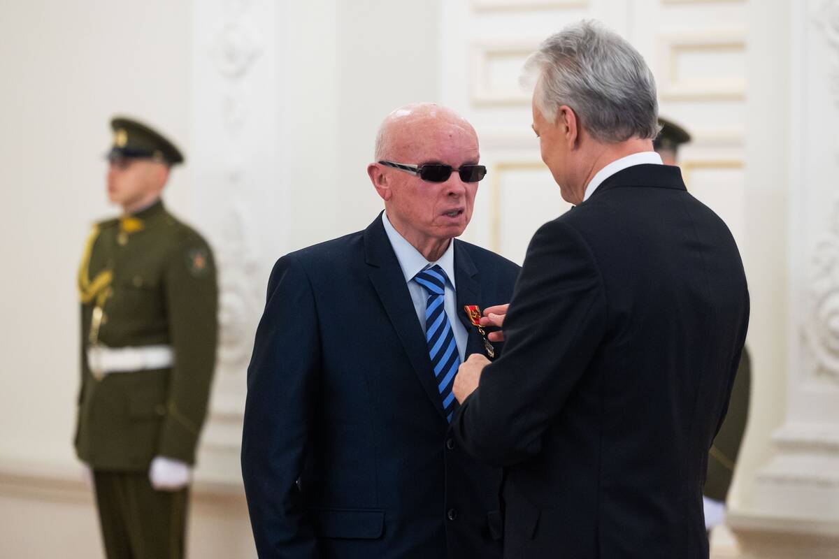 Valstybės apdovanojimų įteikimo ceremonija