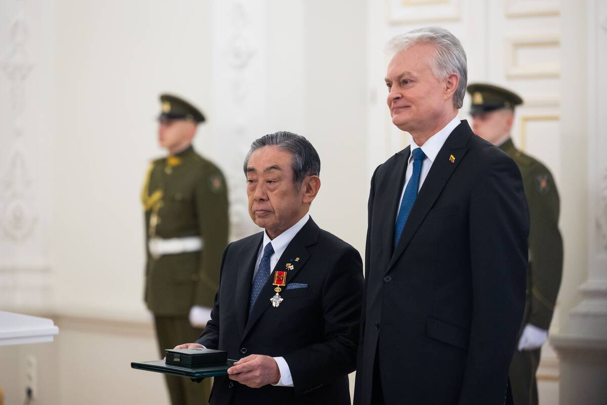 Valstybės apdovanojimų įteikimo ceremonija