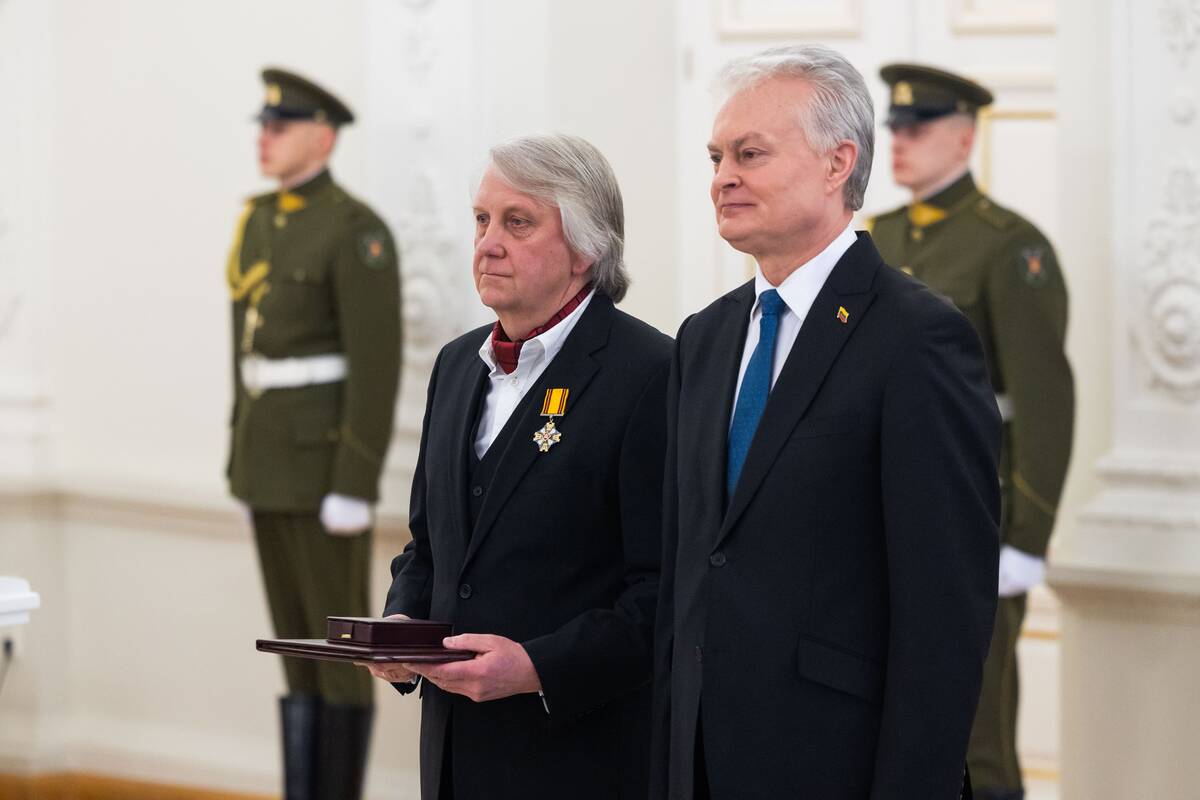 Valstybės apdovanojimų įteikimo ceremonija