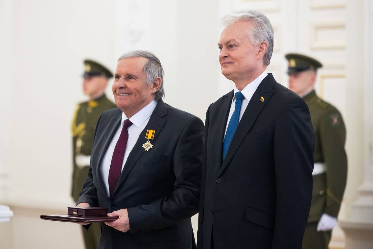 Valstybės apdovanojimų įteikimo ceremonija