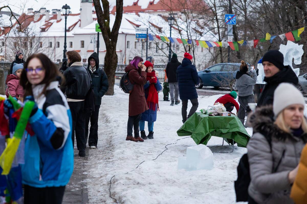 Tibeto skvere buvo minimi tibetiečių Naujieji metai