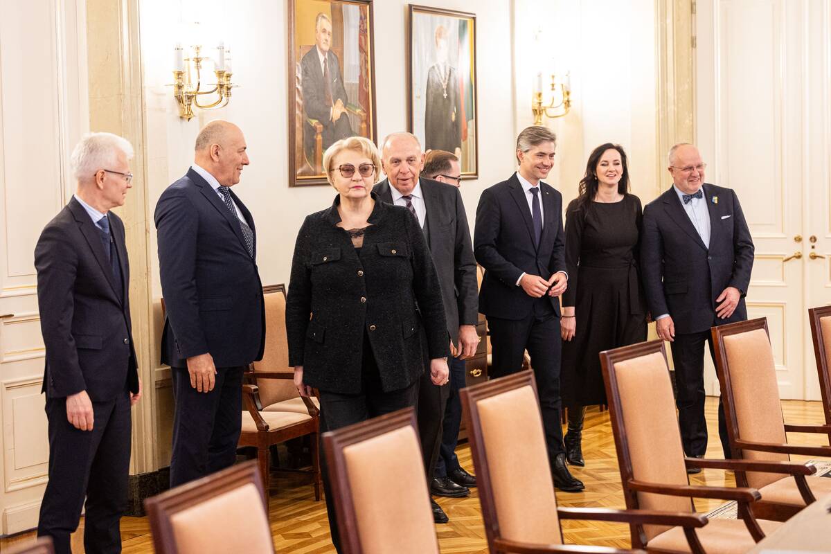 Prezidento susitikimas užsienio politikos ir saugumo klausimams aptarti