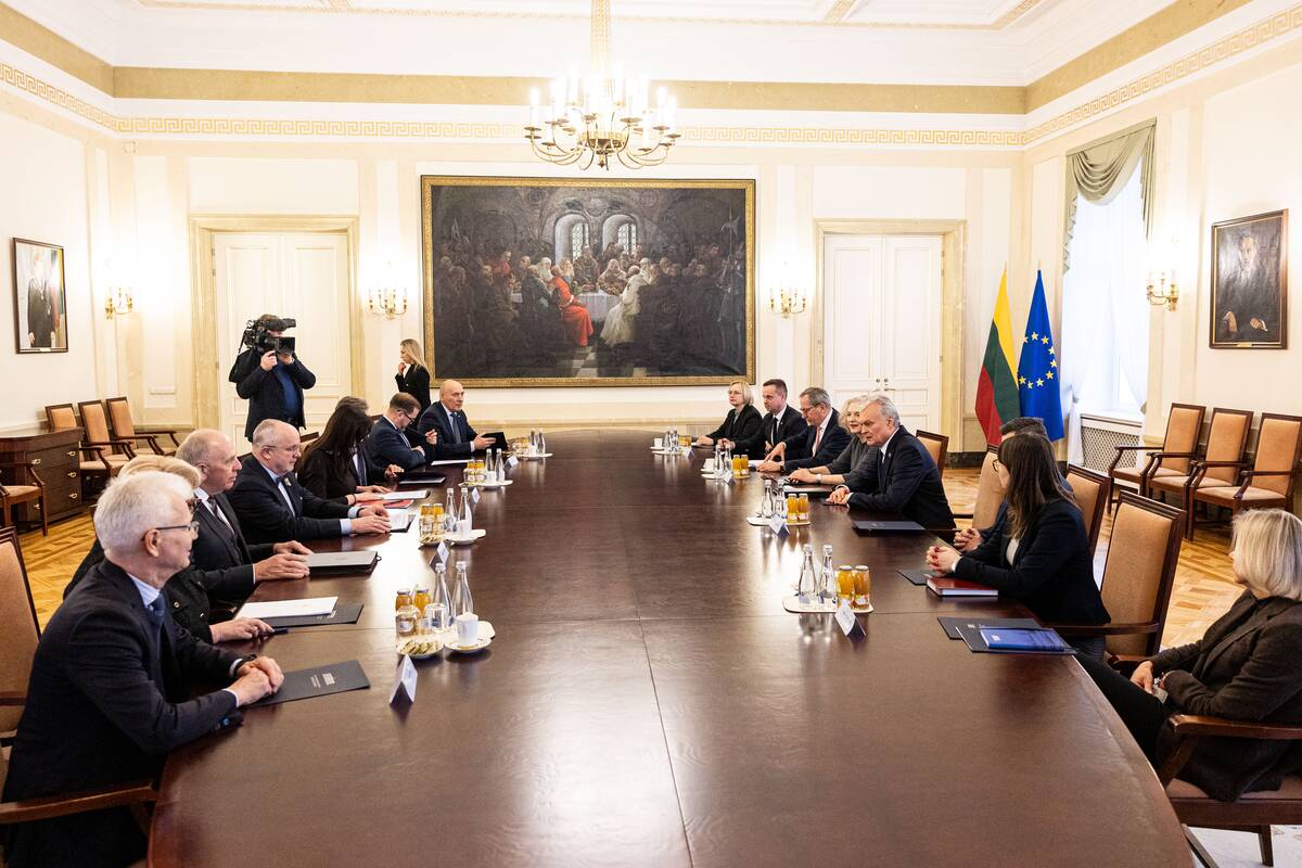 Prezidento susitikimas užsienio politikos ir saugumo klausimams aptarti