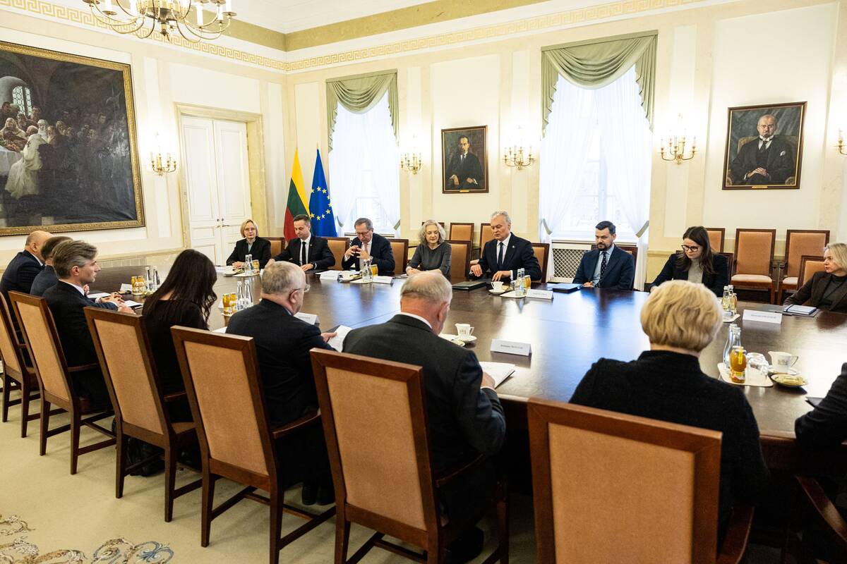 Prezidento susitikimas užsienio politikos ir saugumo klausimams aptarti