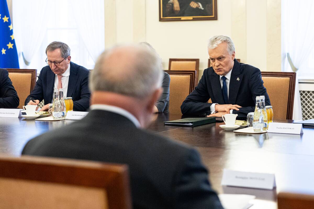 Prezidento susitikimas užsienio politikos ir saugumo klausimams aptarti