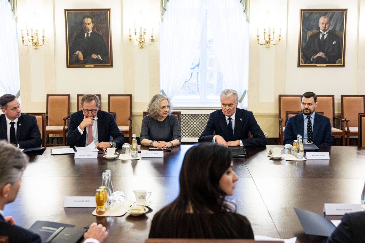 Prezidento susitikimas užsienio politikos ir saugumo klausimams aptarti