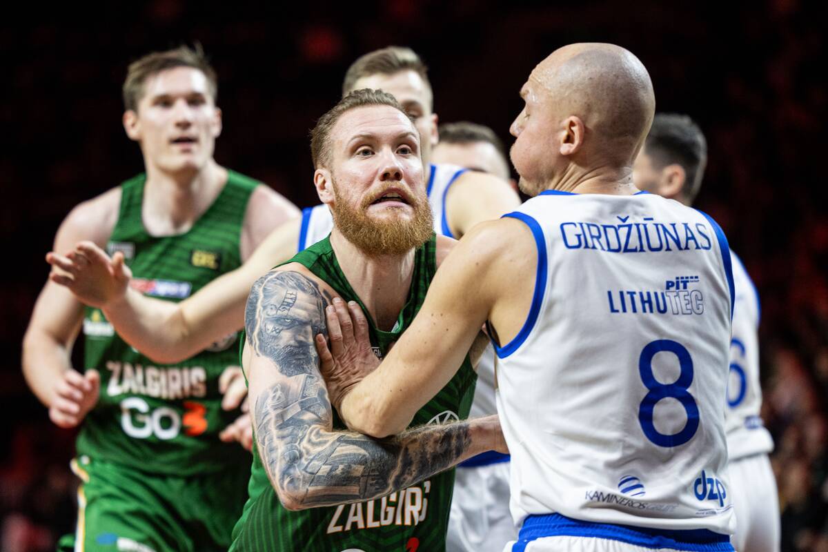 KMT pusfinalis: Kauno „Žalgiris“ – Klaipėdos „Neptūnas“ 119:81