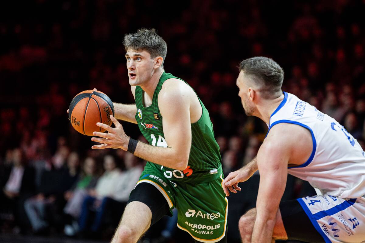 KMT pusfinalis: Kauno „Žalgiris“ – Klaipėdos „Neptūnas“ 119:81