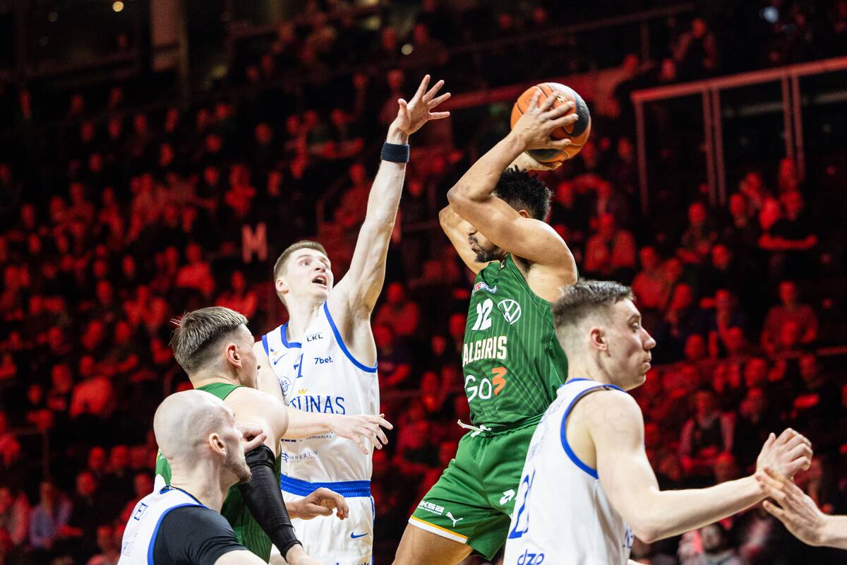 KMT pusfinalis: Kauno „Žalgiris“ – Klaipėdos „Neptūnas“ 119:81