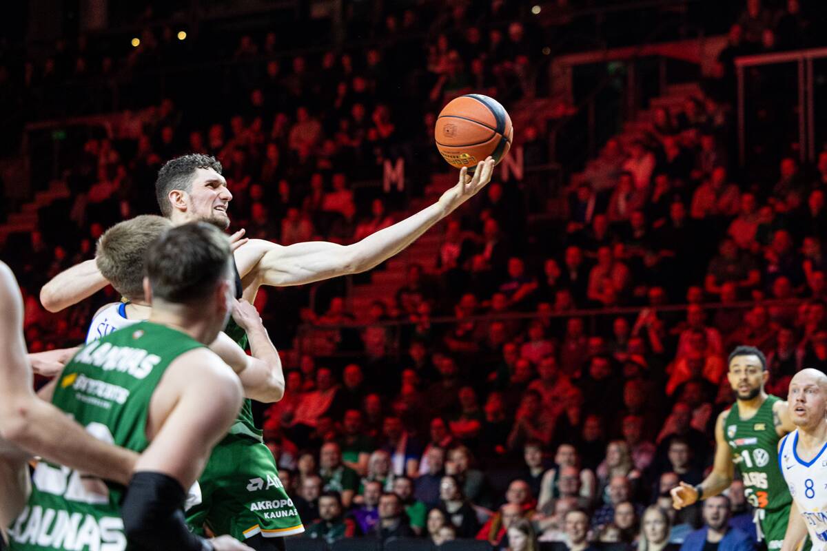 KMT pusfinalis: Kauno „Žalgiris“ – Klaipėdos „Neptūnas“ 119:81