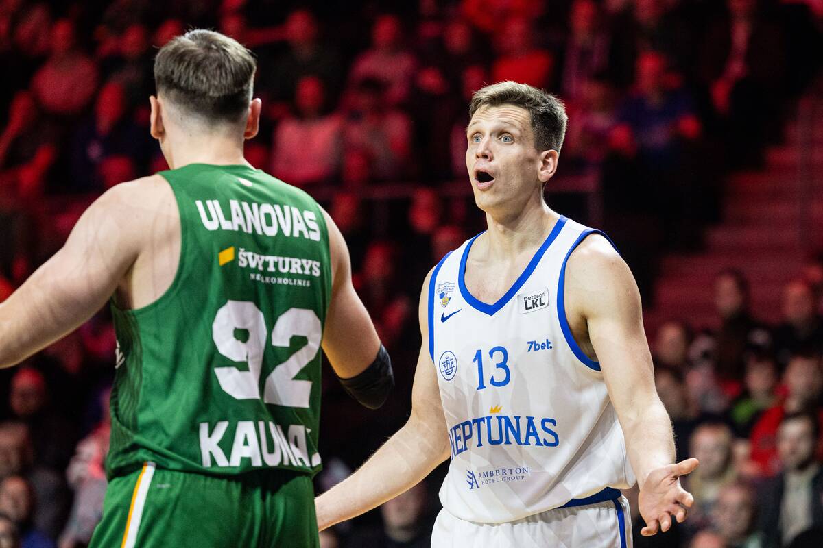 KMT pusfinalis: Kauno „Žalgiris“ – Klaipėdos „Neptūnas“ 119:81
