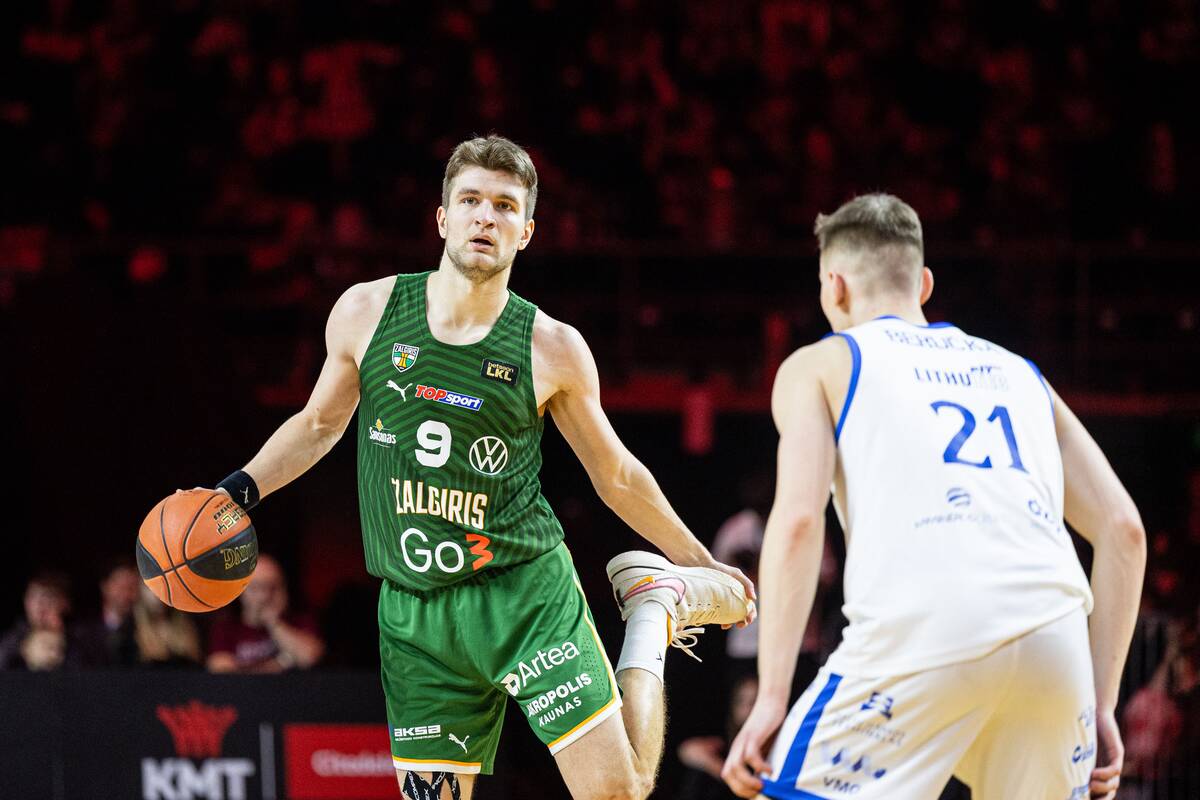 KMT pusfinalis: Kauno „Žalgiris“ – Klaipėdos „Neptūnas“ 119:81