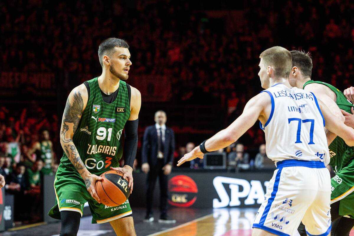 KMT pusfinalis: Kauno „Žalgiris“ – Klaipėdos „Neptūnas“ 119:81
