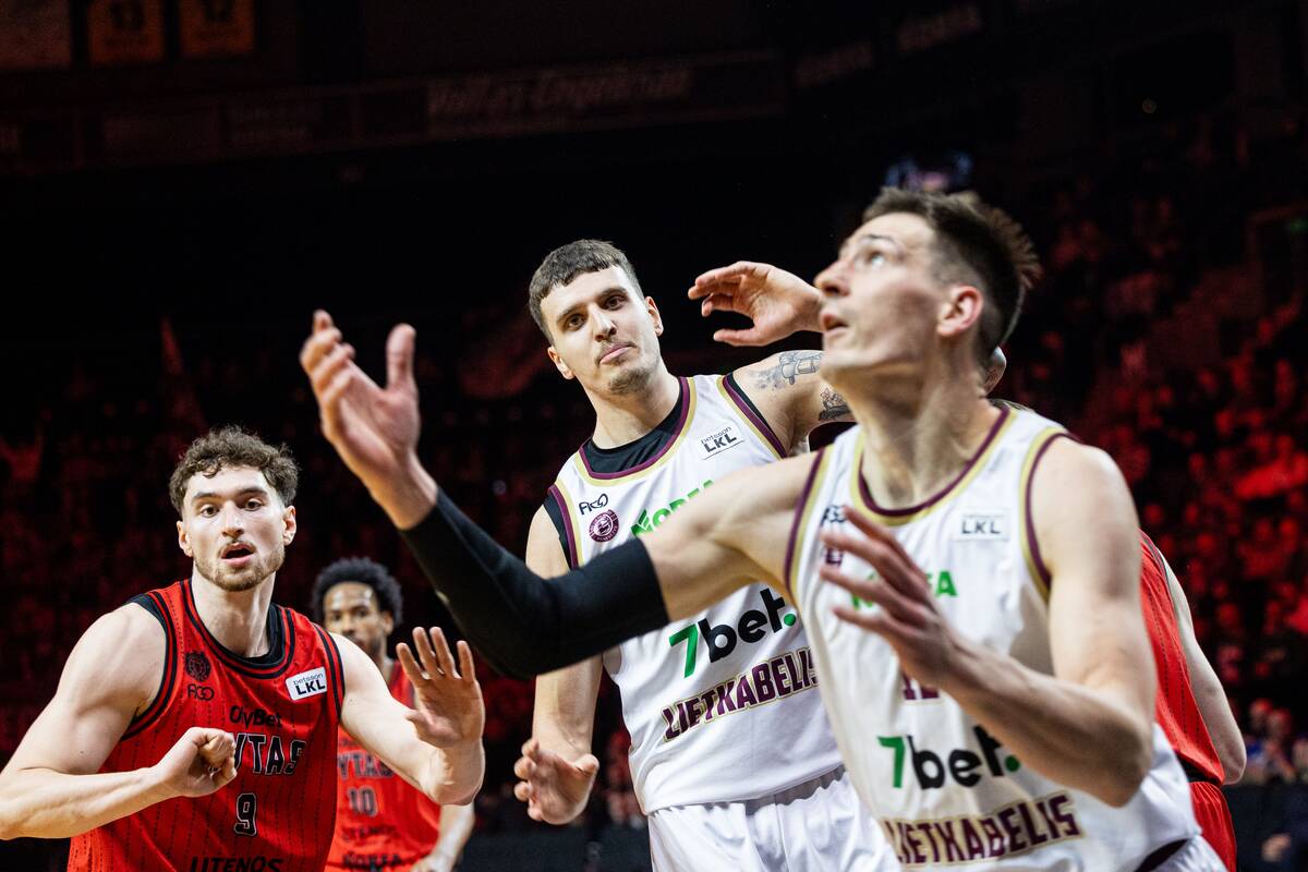 KMT pusfinalis: Vilniaus „Rytas“ – Panevėžio „Lietkabelis“ 106:89