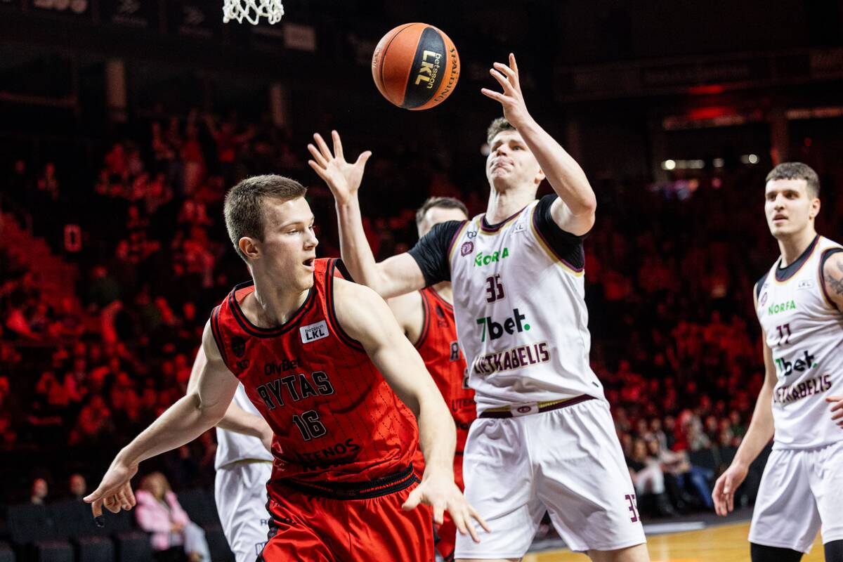 KMT pusfinalis: Vilniaus „Rytas“ – Panevėžio „Lietkabelis“ 106:89