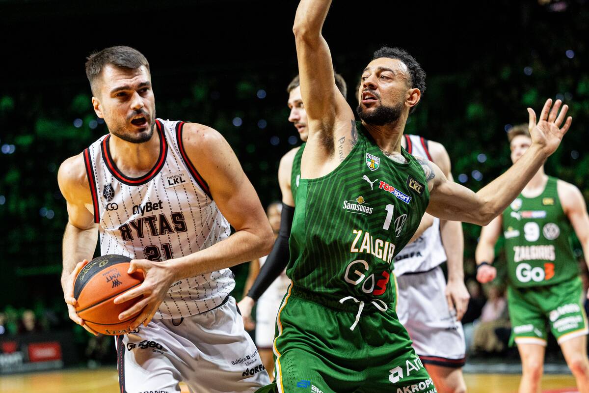 KMT finalo kova: „Rytas“ - „Žalgiris“