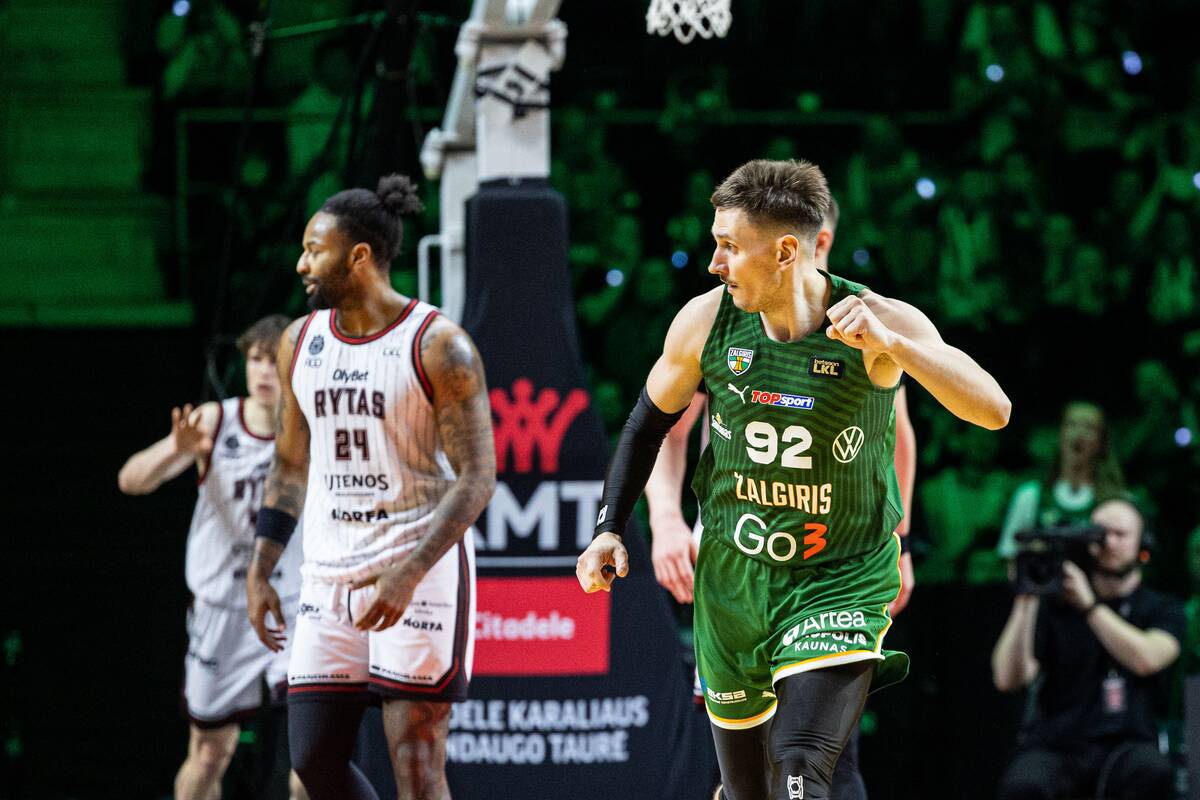 KMT finalo kova: „Rytas“ - „Žalgiris“