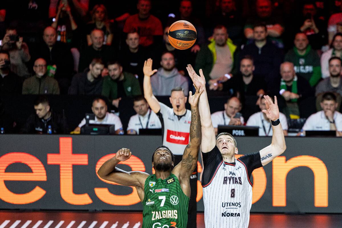 KMT finalo kova: „Rytas“ - „Žalgiris“