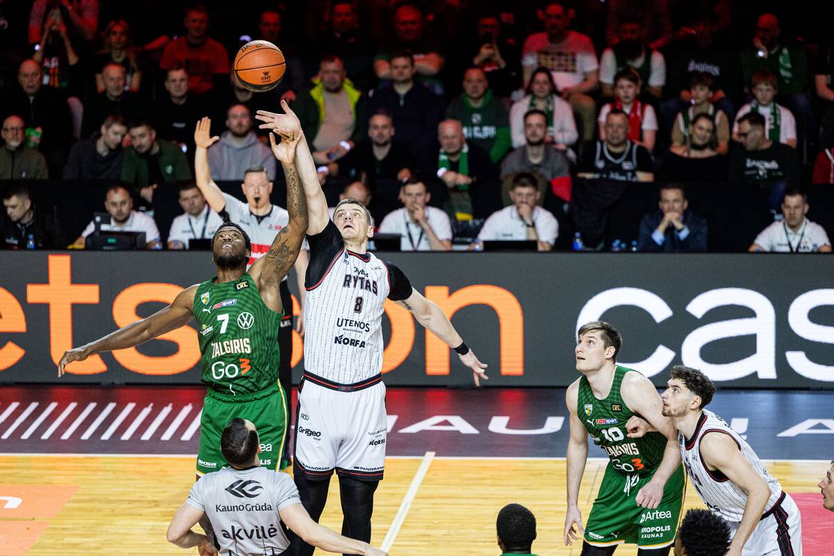 KMT finalo kova: „Rytas“ - „Žalgiris“
