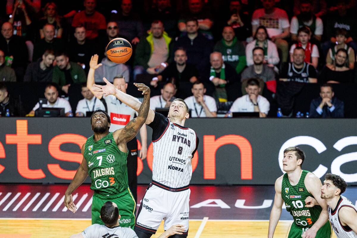 KMT finalo kova: „Rytas“ - „Žalgiris“