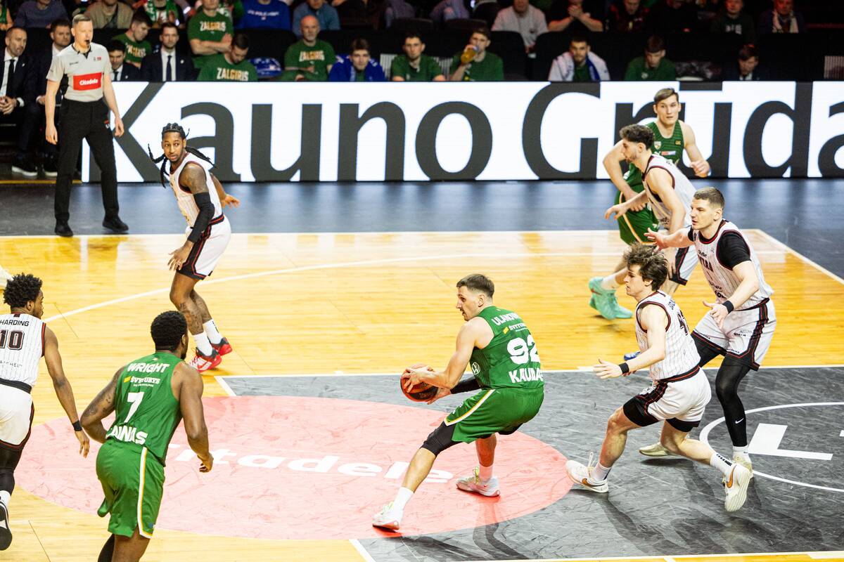 KMT finalo kova: „Rytas“ - „Žalgiris“