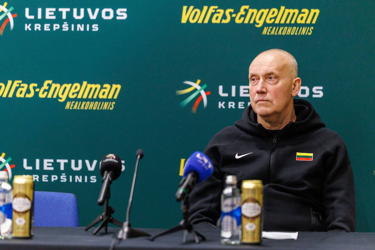 Rimo Kurtinaičio spaudos konferencija