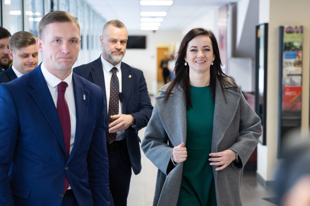 Premjerė susitiko su Vilniaus rajono savivaldybės vadovybe