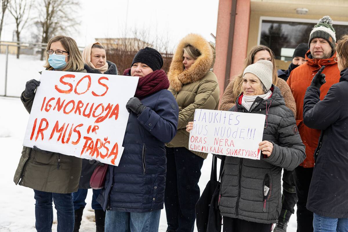Premjerės vizitas Pagiriuose