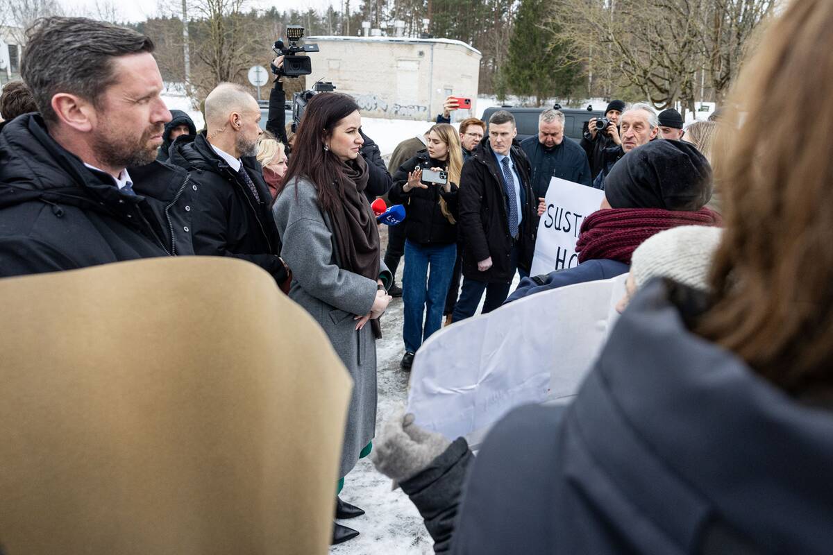 Premjerės vizitas Pagiriuose