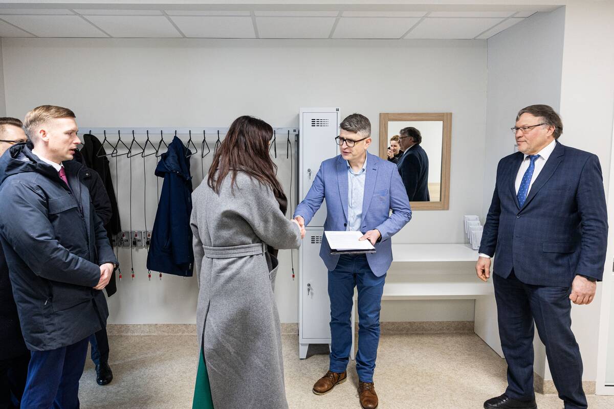 Premjerės vizitas Pagiriuose